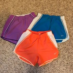 Lot of 3 Nike Dri-Fit Running Shorts XS